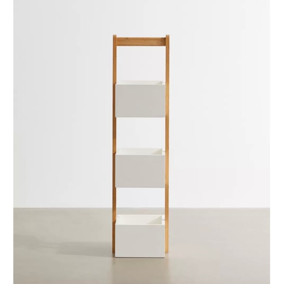 Brand new with box 3 tier bamboo bathroom storage - Picture 3 of 4